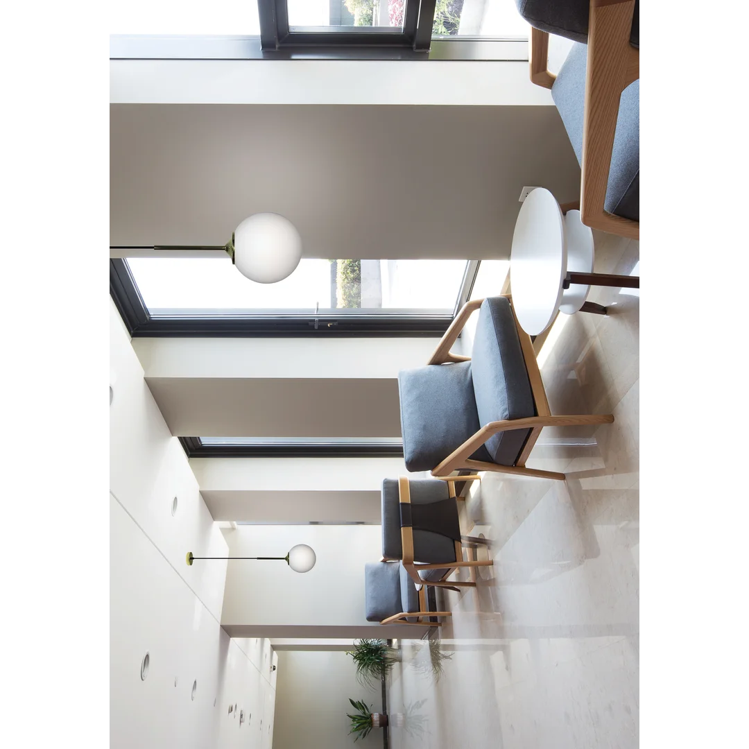 LAMPA WISZACA GLASGOW I 1 ZŁOTY 90x15x15 — zdjęcie 2