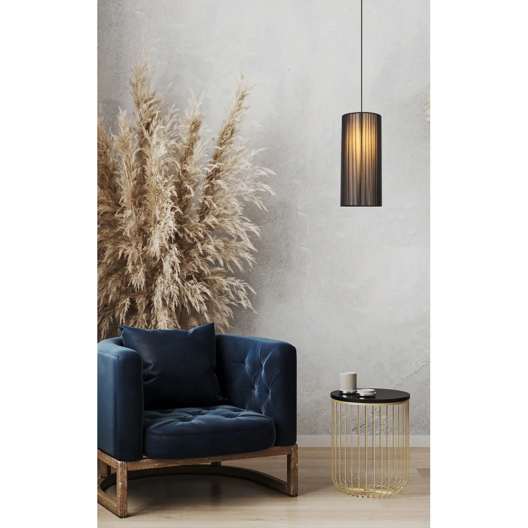 LAMPA WISZĄCA KIOTO 1 CZARNY 130x18x18 — zdjęcie 2