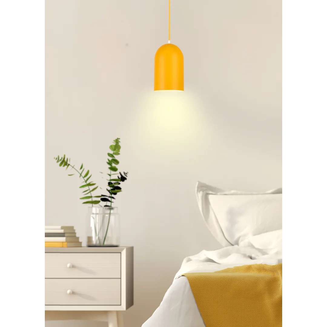 LAMPA WISZĄCA OSS 1 ŻÓŁTY — zdjęcie 3