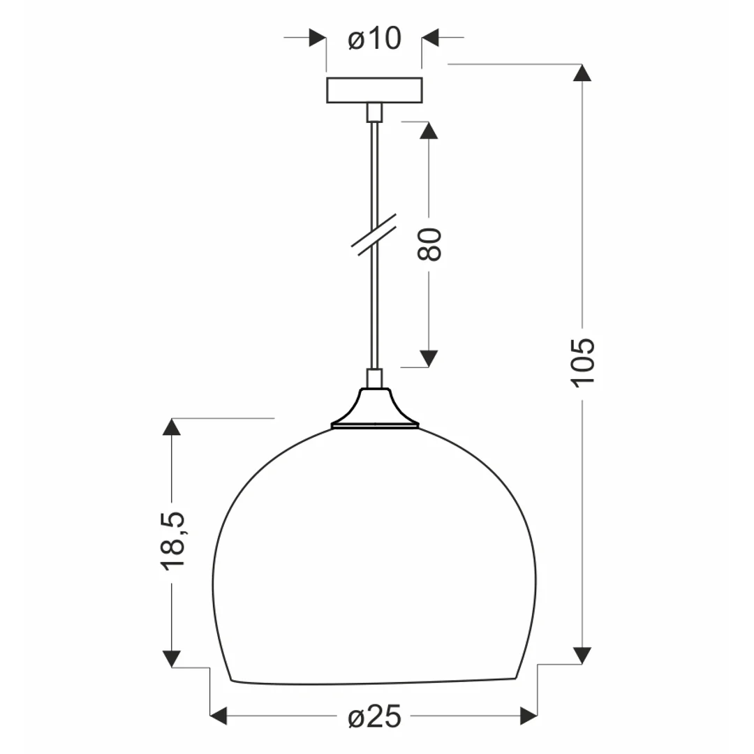 Lampa wisząca PONTE 1x40W E27 czarna z oliwkowym kloszem, nowoczesna oprawa sufitowa do kuchni, jadalni, salonu, minimalistyczny design — zdjęcie 2