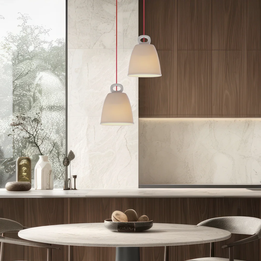 LAMPA WISZĄCA SEWILLA S 1 BIAŁY — zdjęcie 3