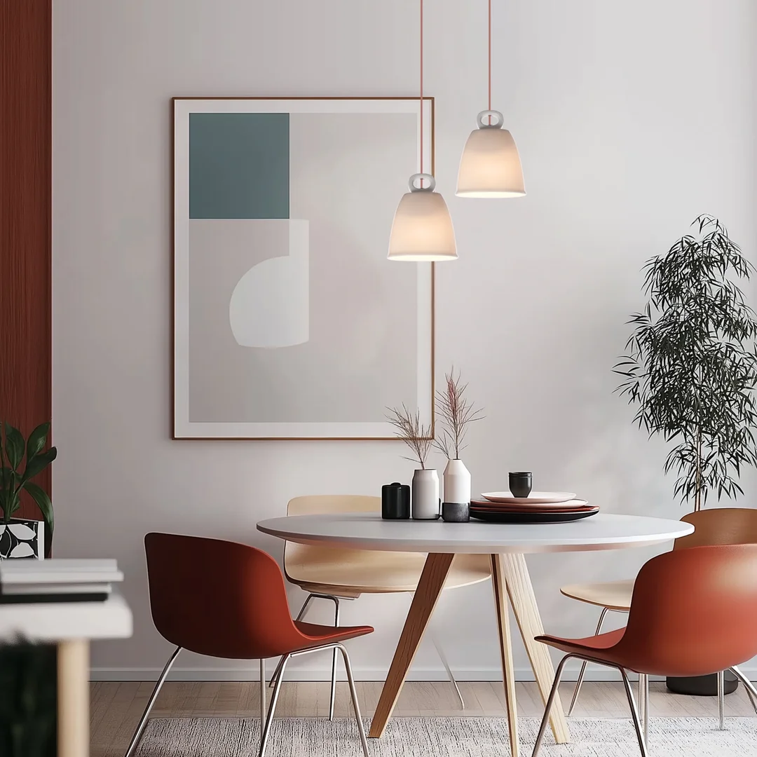 LAMPA WISZĄCA SEWILLA S 1 BIAŁY — zdjęcie 4