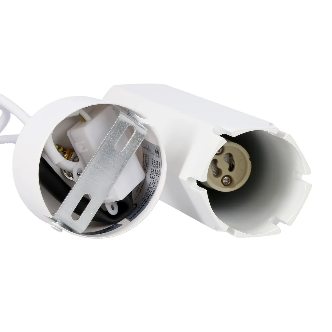 LAMPA WISZĄCA TUBA 1X50W GU10 6,3/25 BIAŁY — zdjęcie 8