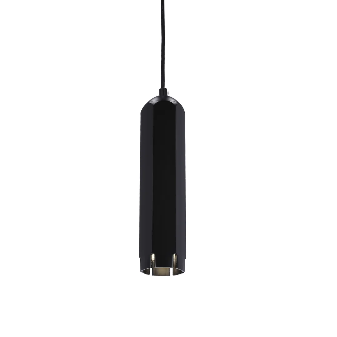 LAMPA WISZĄCA TUBA 1X50W GU10 6,3/25 CZARNY — zdjęcie 7