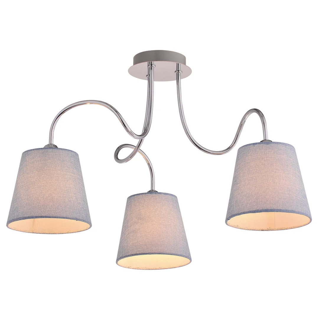 LUK LAMPA WISZĄCA 3X40W E14 CHROM — zdjęcie 4