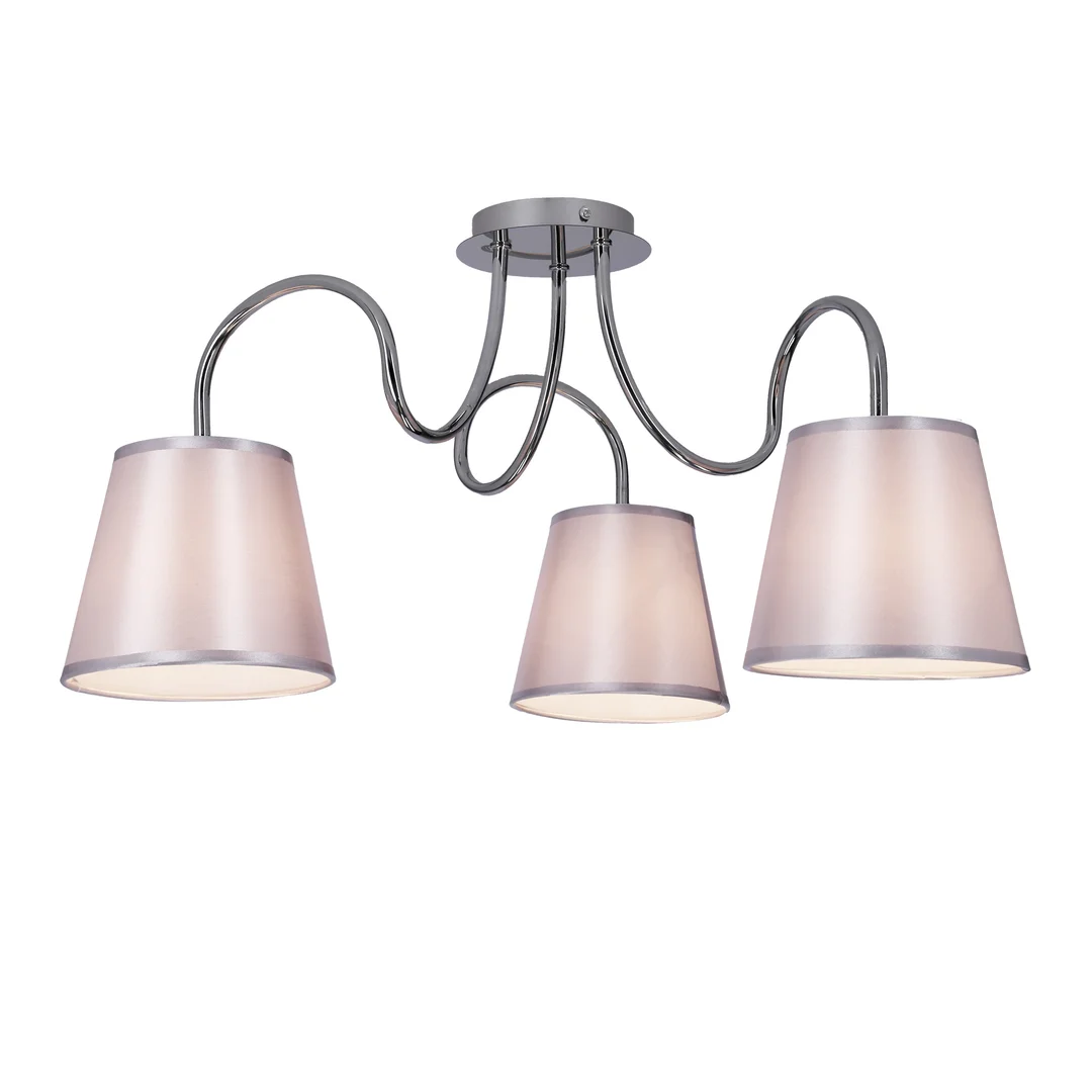 LUK LAMPA WISZĄCA 3X40W E14 CHROM — zdjęcie 7