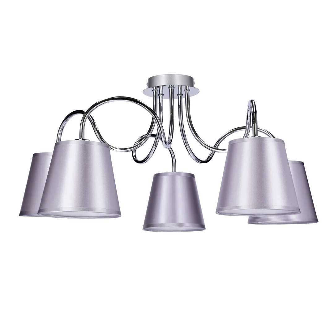 LUK LAMPA WISZĄCA 5X40W E14 CHROM — zdjęcie 5