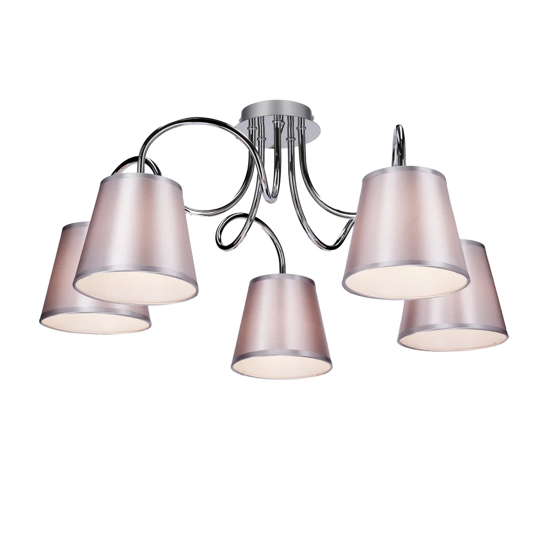 LUK LAMPA WISZĄCA 5X40W E14 CHROM — zdjęcie 6
