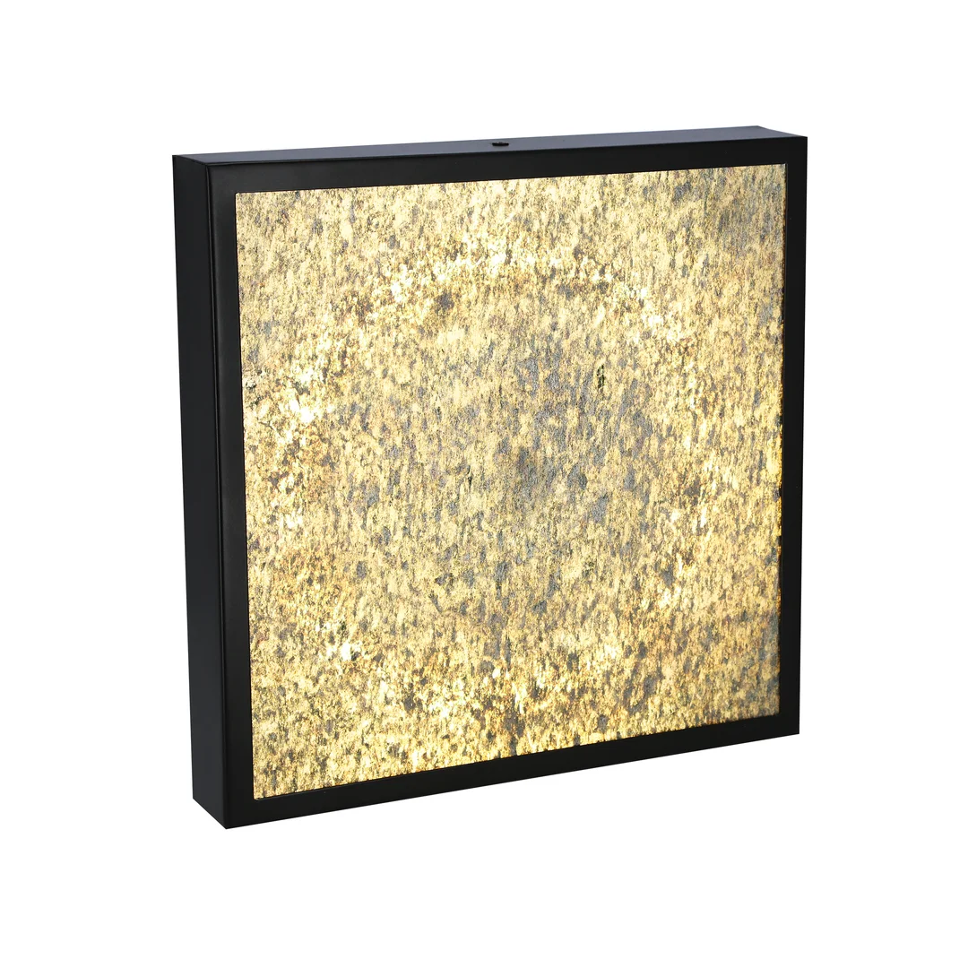 LUXAN LAMPA SUFITOWA CZARNY 28W LED 4000K FORNIR GOLDEN — zdjęcie 11