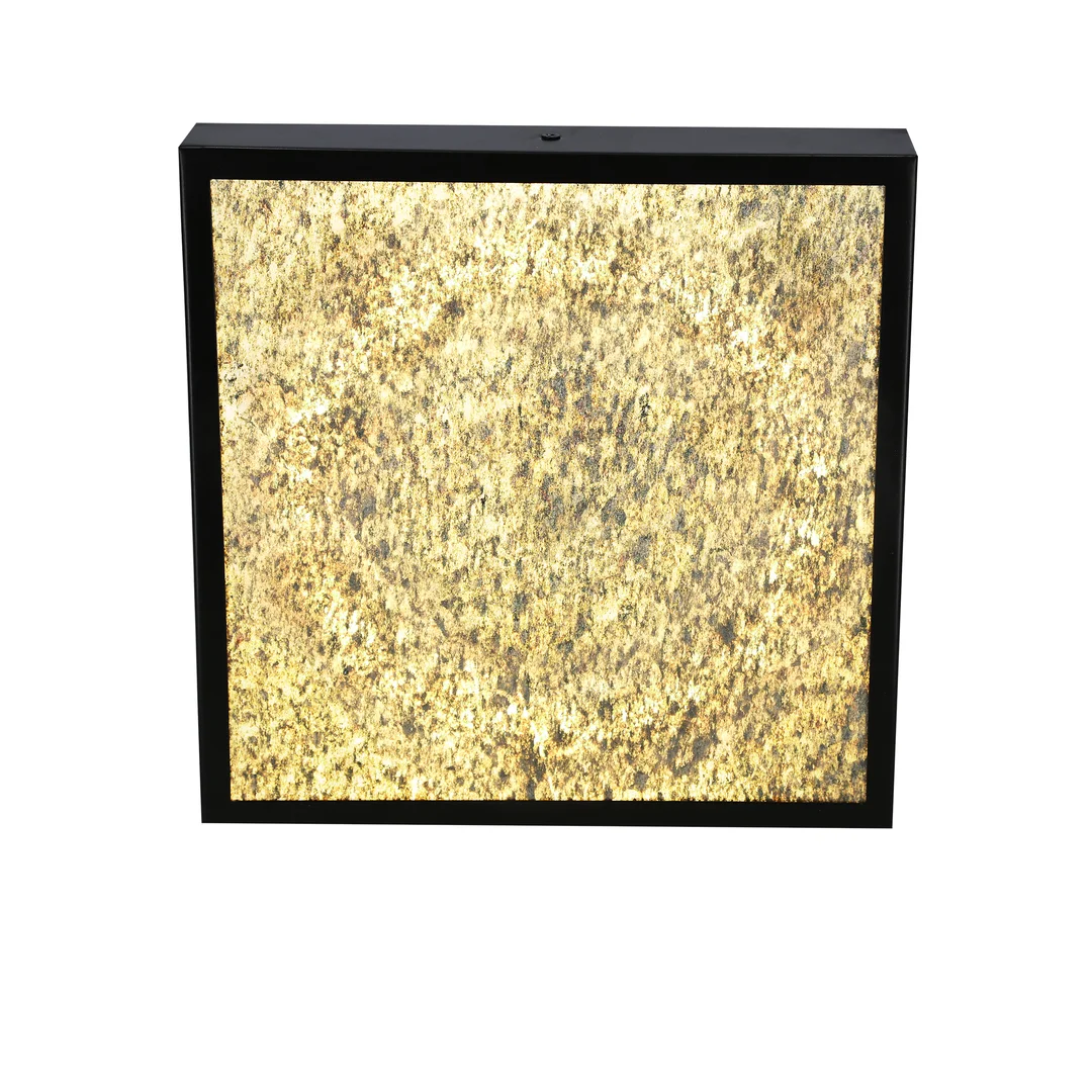 LUXAN LAMPA SUFITOWA CZARNY 28W LED 4000K FORNIR GOLDEN — zdjęcie 12