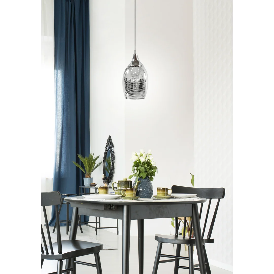 MARINA LAMPA WISZĄCA 14 1X60W E27 CHROM — zdjęcie 8