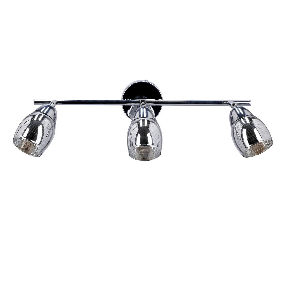 MILTON LAMPA SUFITOWA LISTWA 3X10W E14 LED CHROM — zdjęcie 13