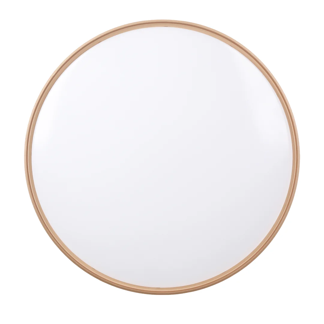 MONTANA LAMPA SUFITOWA PLAFON BIAŁY+ZŁOTY 24W LED 40 CM KLOSZ BIAŁY — zdjęcie 2