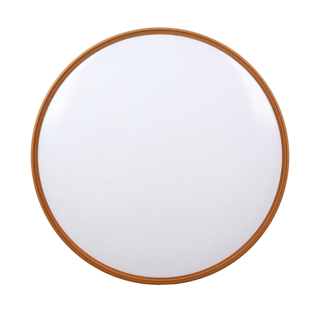 MONTANA LAMPA SUFITOWA PLAFON CZARNY+BIAŁY+ZŁOTY 24W LED 40 CM KLOSZ BIAŁY — zdjęcie 2