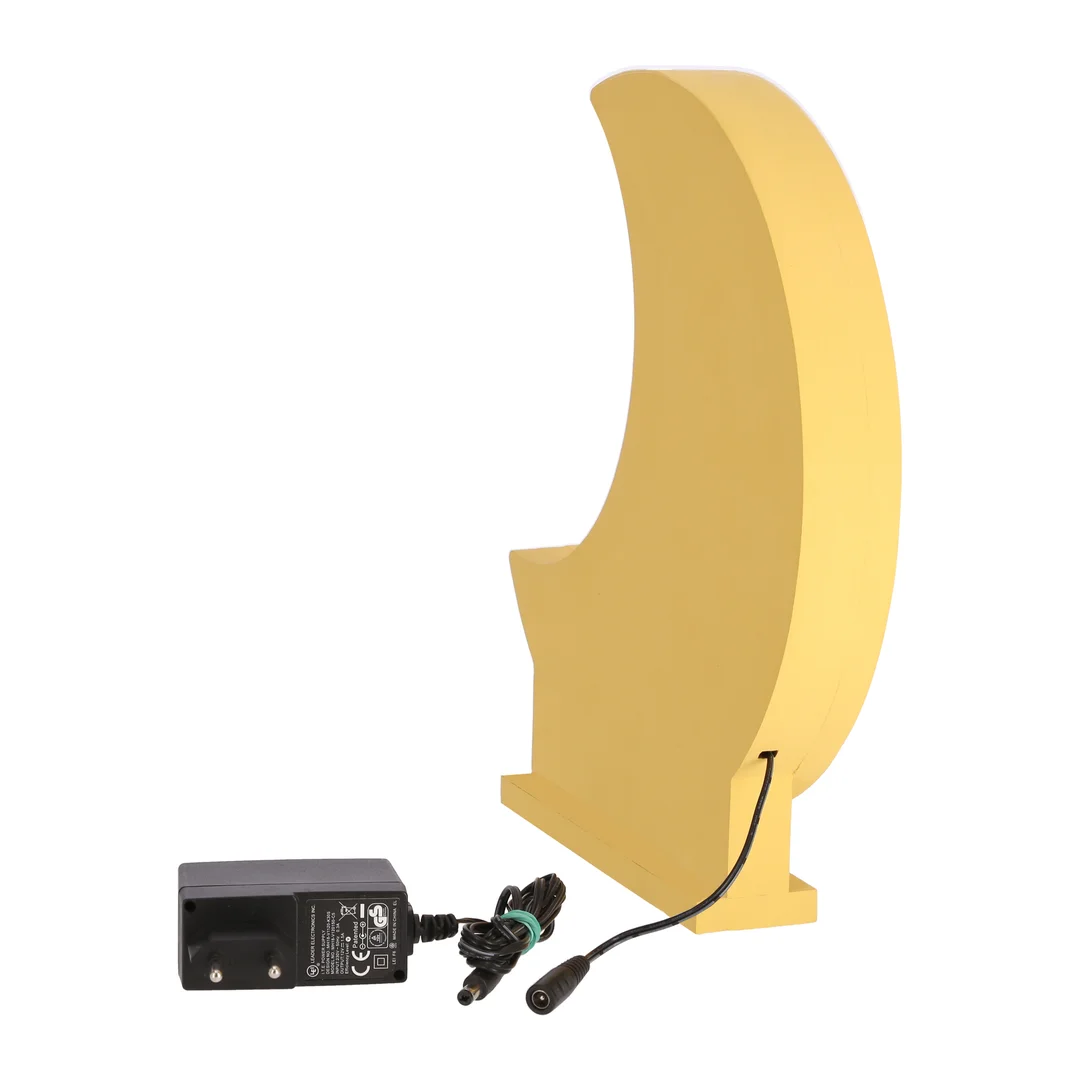 Moon lampa stołowa 12w led 3000k iq kids złoty — zdjęcie 10