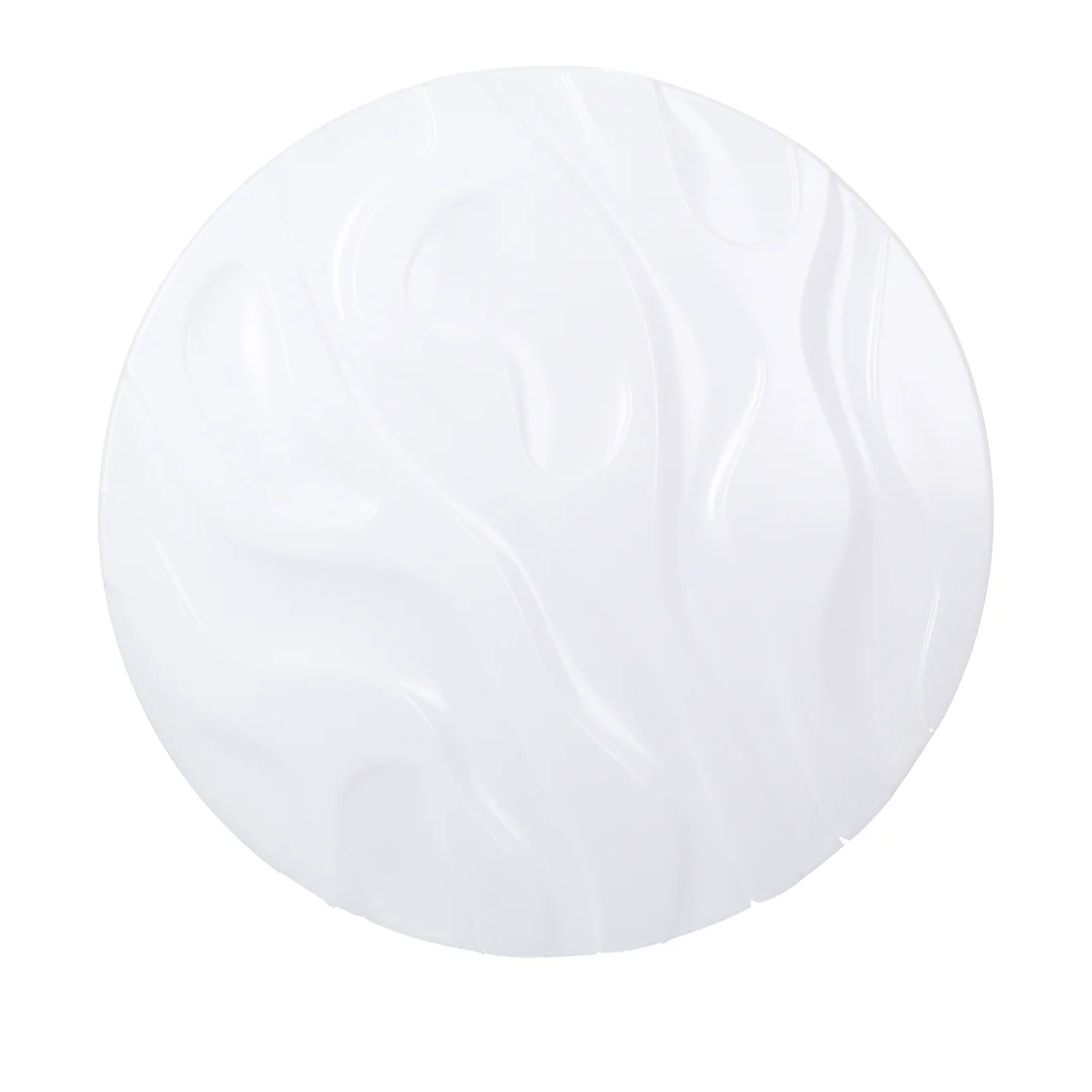 Nevada lampa sufitowa plafon biały 15w led 29 cm klosz biały efekt sky — zdjęcie 3