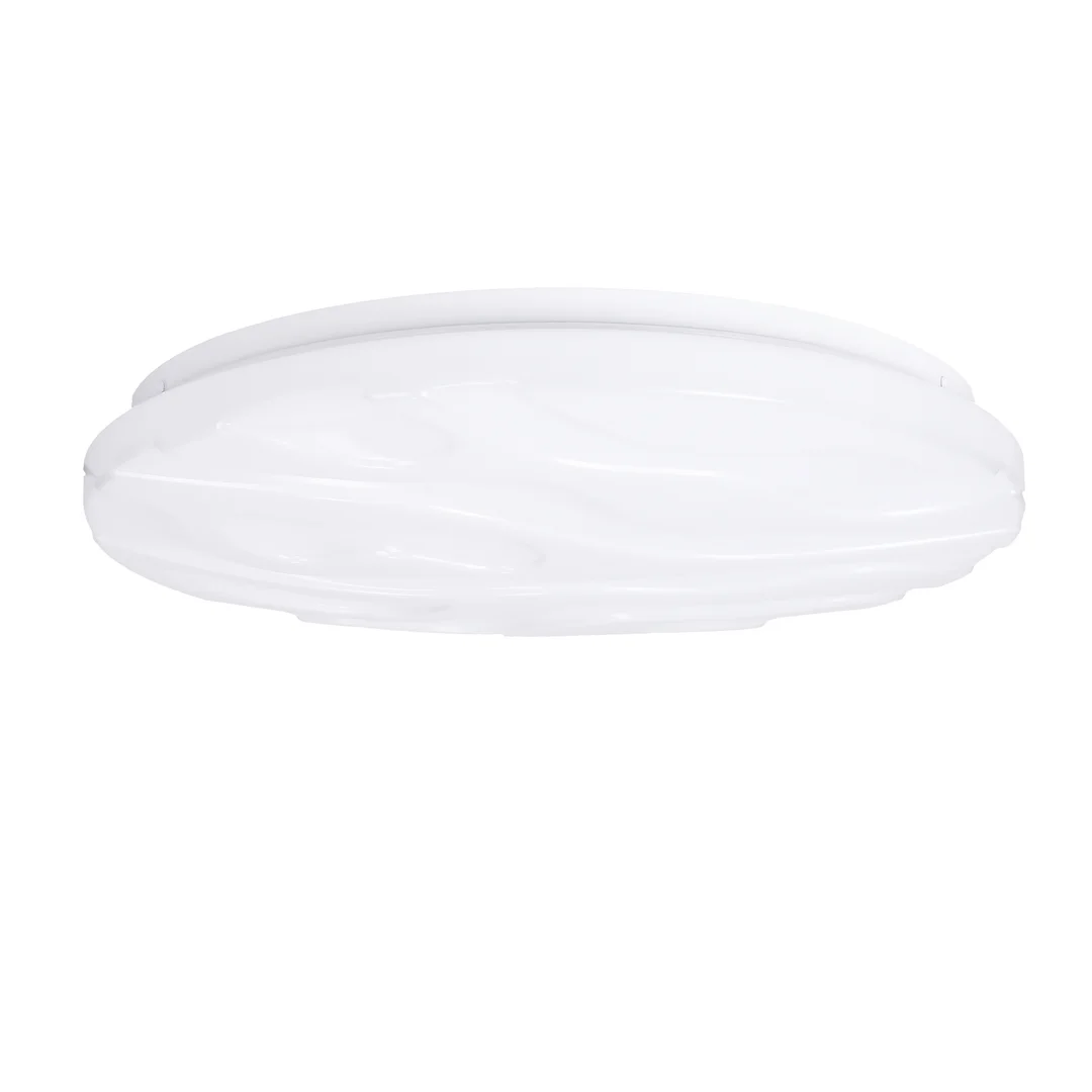 Nevada lampa sufitowa plafon biały 24w led 38,5 cm klosz biały efect sky — zdjęcie 5
