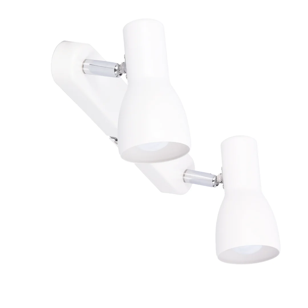 PICARDO LAMPA SUFITOWA LISTWA 2X40W E14 BIAŁY MAT — zdjęcie 7