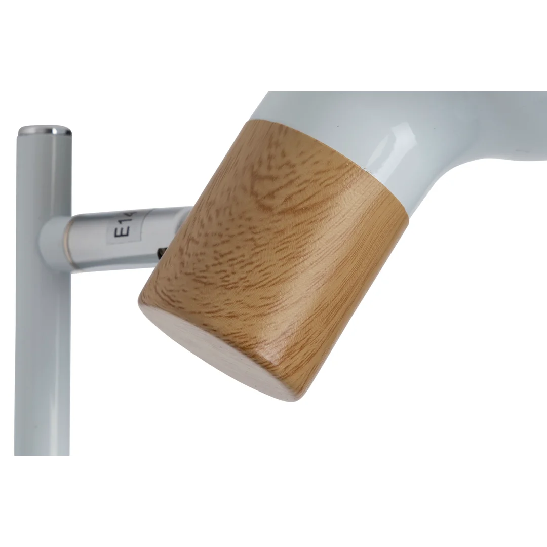 PUERTO LAMPA SUFITOWA LISTWA 2X40W E14 BIAŁY — zdjęcie 4