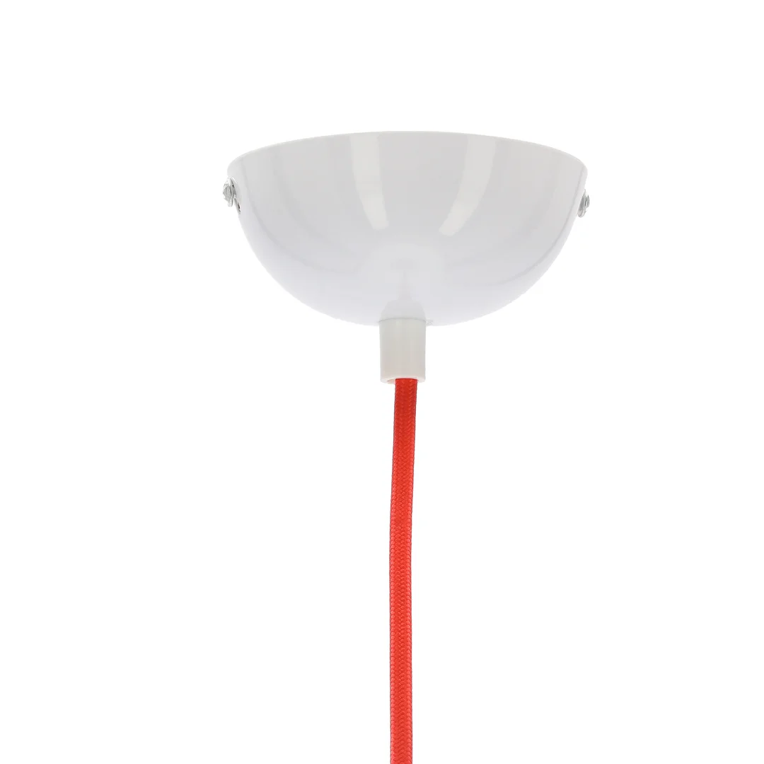 ROBINSON LAMPA WISZĄCA 26 1X60W E27 BIAŁY / WNĘTRZE ŻÓŁTE — zdjęcie 5