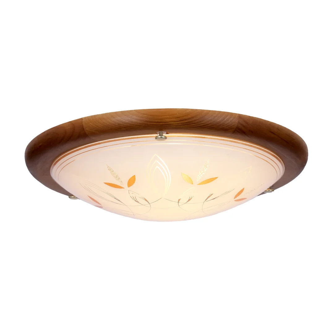 RUSTICA LAMPA SUFITOWA PLAFON 30 DREWNO STANDARD 1X60 W E27 DĄB — zdjęcie 5