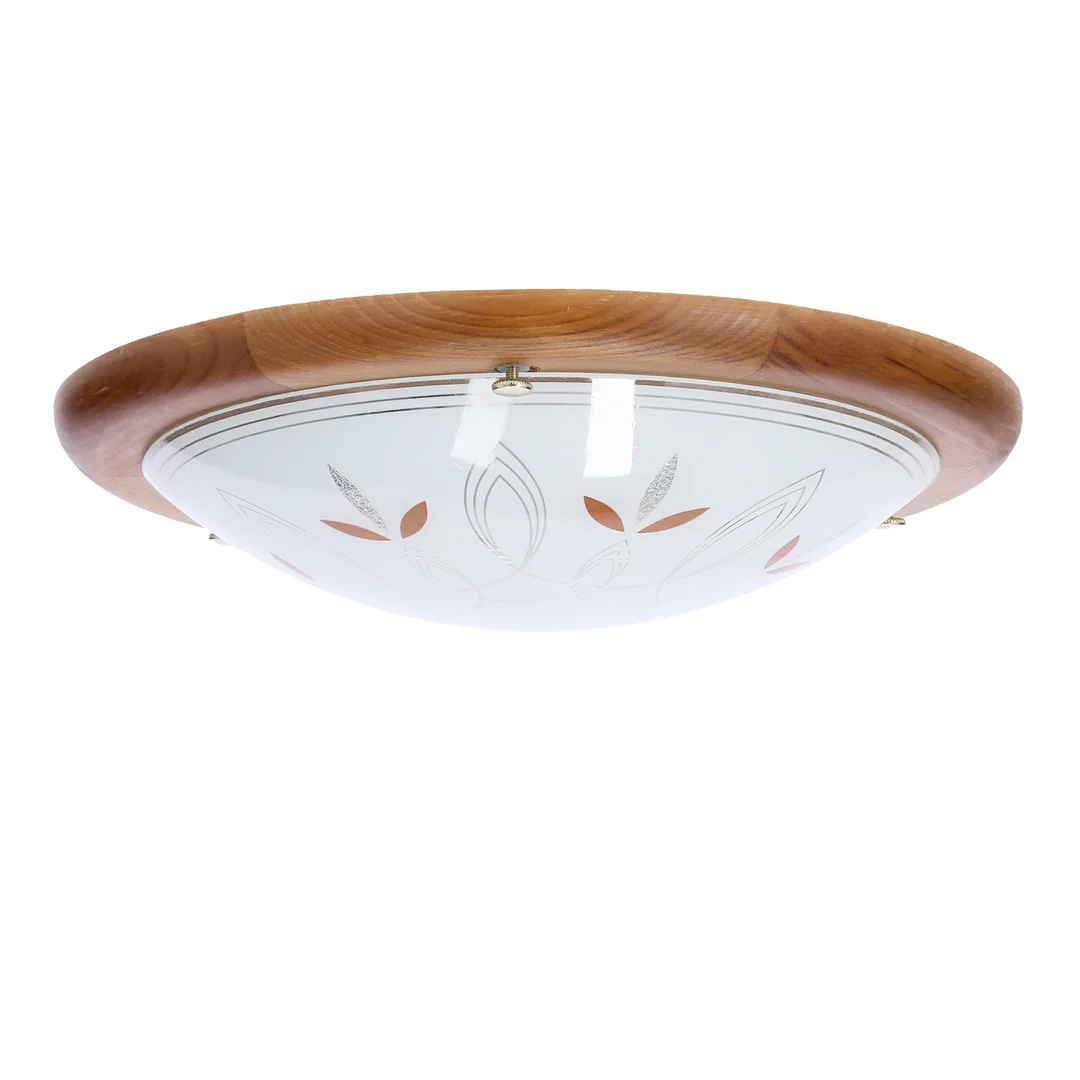 RUSTICA LAMPA SUFITOWA PLAFON 30 DREWNO STANDARD 1X60 W E27 DĄB — zdjęcie 8