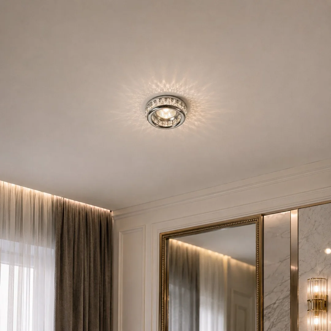 SK-79 CH/TR MR16 1X50W CHROM oczko sufitowe lampa sufitowa — zdjęcie 16