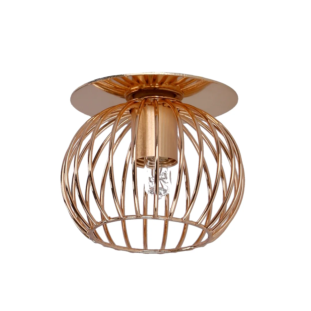 SK-93 G G9 40W 230V ZŁOTY oczko sufitowe lampa sufitowa. — zdjęcie 2
