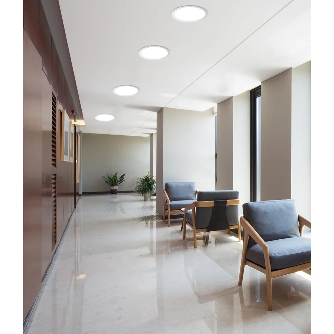 SP-03 WH 9W LED 230V oczko sufitowe lampa sufitowa PANEL LED STAŁA OKRĄGŁA ŚR. 170 — zdjęcie 3