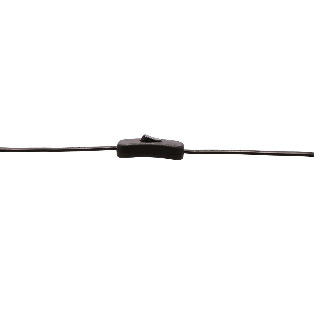 Spiega lampa stołowa czarny+mosiężny 1x60w e27 klosz dymiony — zdjęcie 5