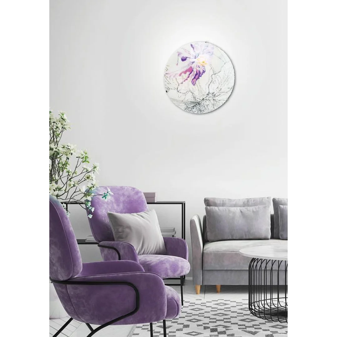 SPRING LAMPA SUFITOWA PLAFON 30 1X60W E27 FIOLETOWY — zdjęcie 12