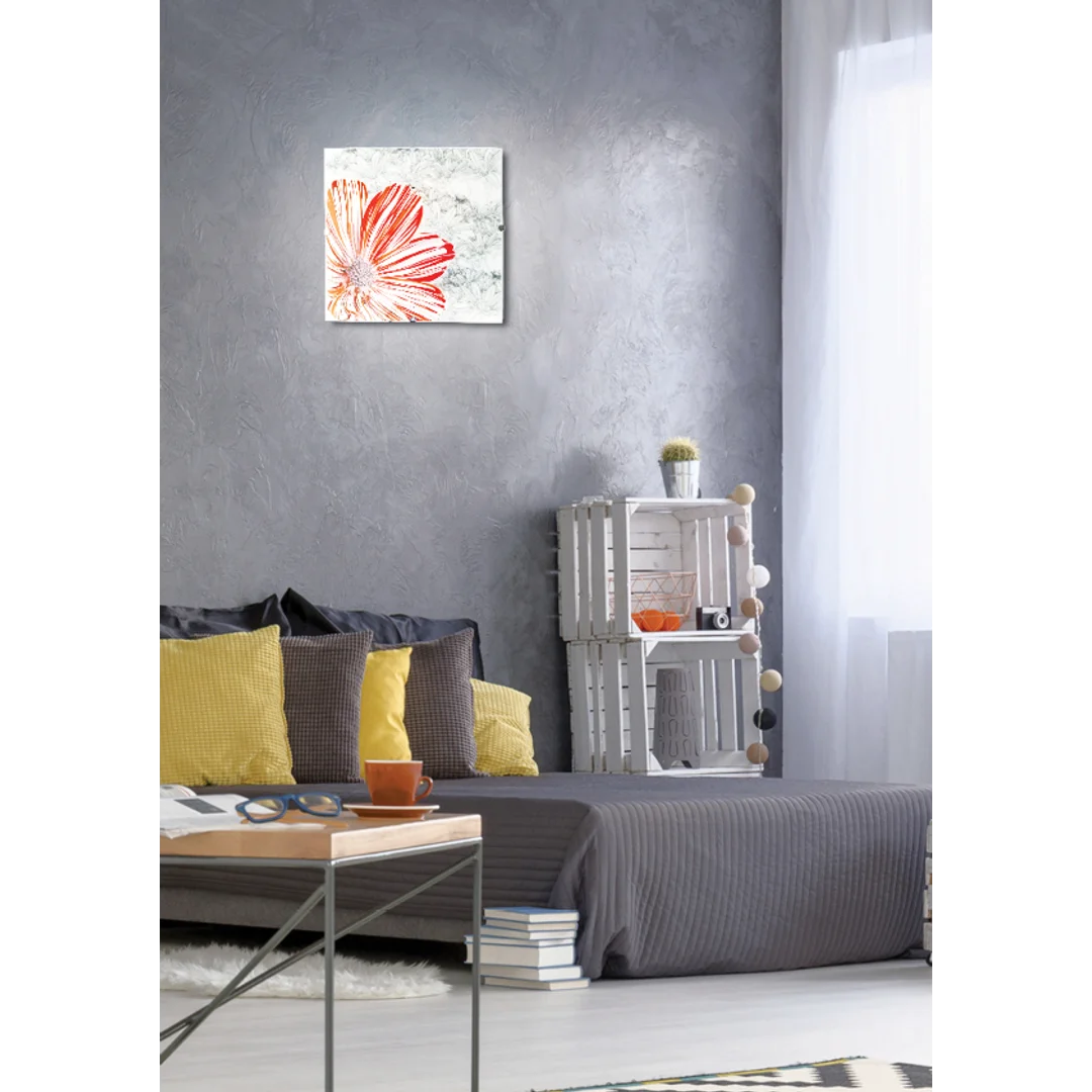 SPRING LAMPA SUFITOWA PLAFON 30X30 1X60W E27 CZERWONY — zdjęcie 2