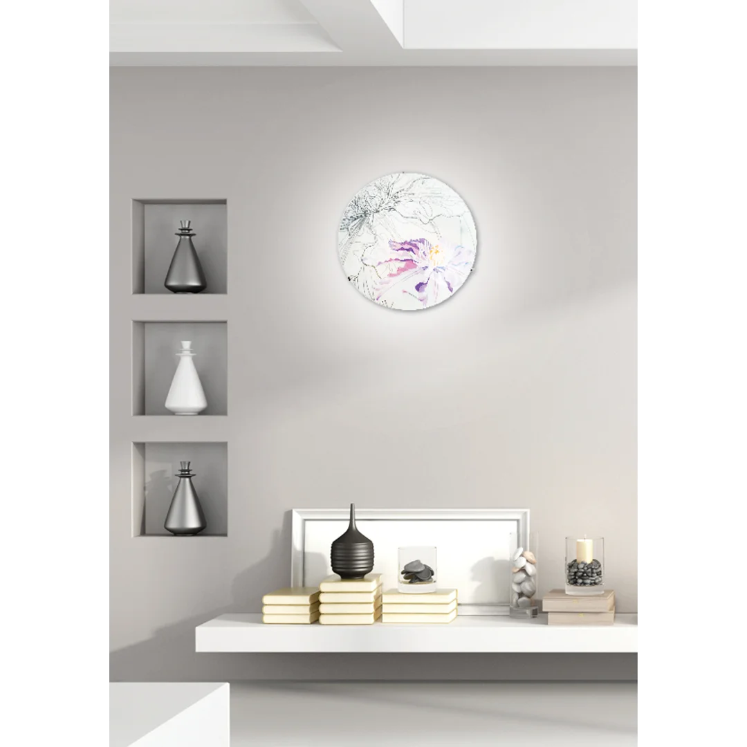 SPRING LAMPA SUFITOWA PLAFON 40 2X60W E27 FIOLETOWY — zdjęcie 3