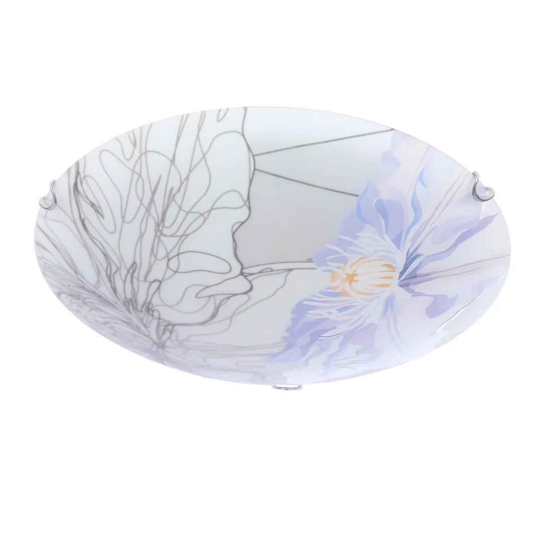 SPRING LAMPA SUFITOWA PLAFON 40 2X60W E27 FIOLETOWY — zdjęcie 4