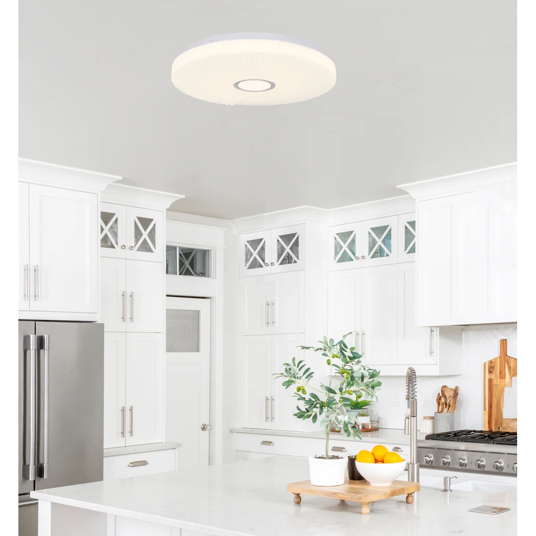 SUNNY LAMPA SUFITOWA PLAFON 24W LED 38CM BIAŁY 4000K — zdjęcie 2