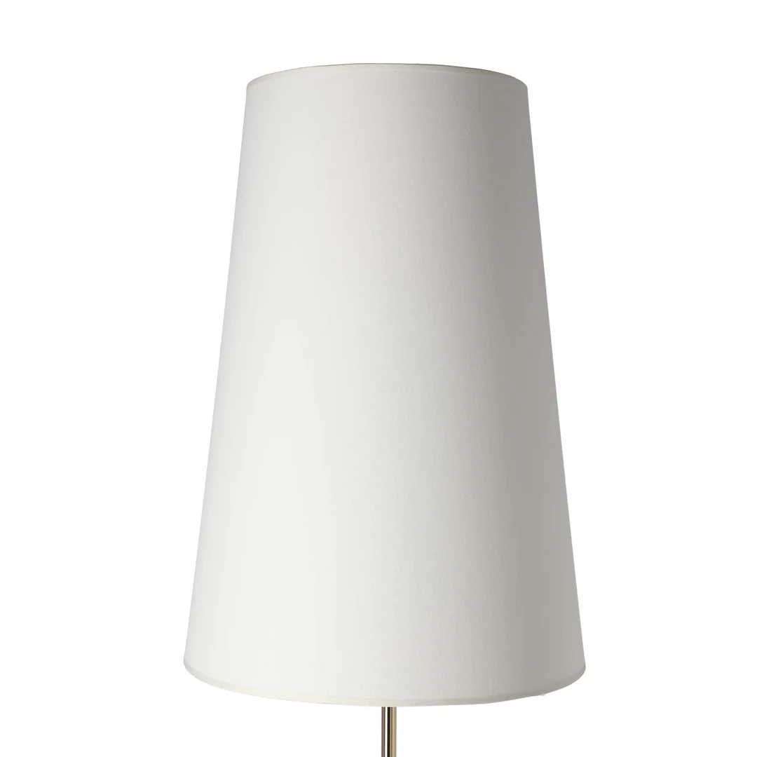 TAFLO LAMPA PODŁOGOWA CZARNO ZŁOTA 1X60W E27 ABAŻUR BIAŁY — zdjęcie 10