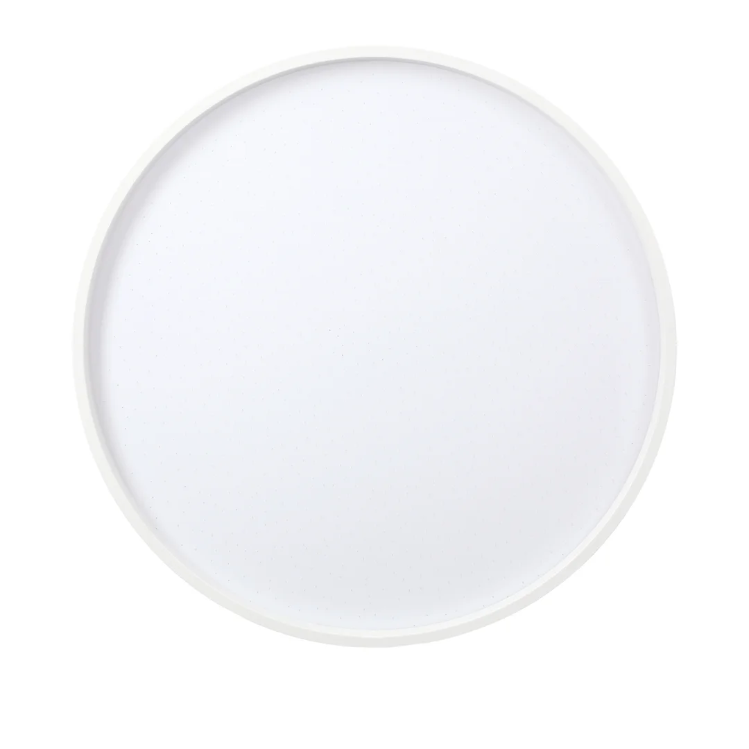 Texas lampa sufitowa plafon biały 15w led 29 cm klosz biały efekt sky — zdjęcie 2