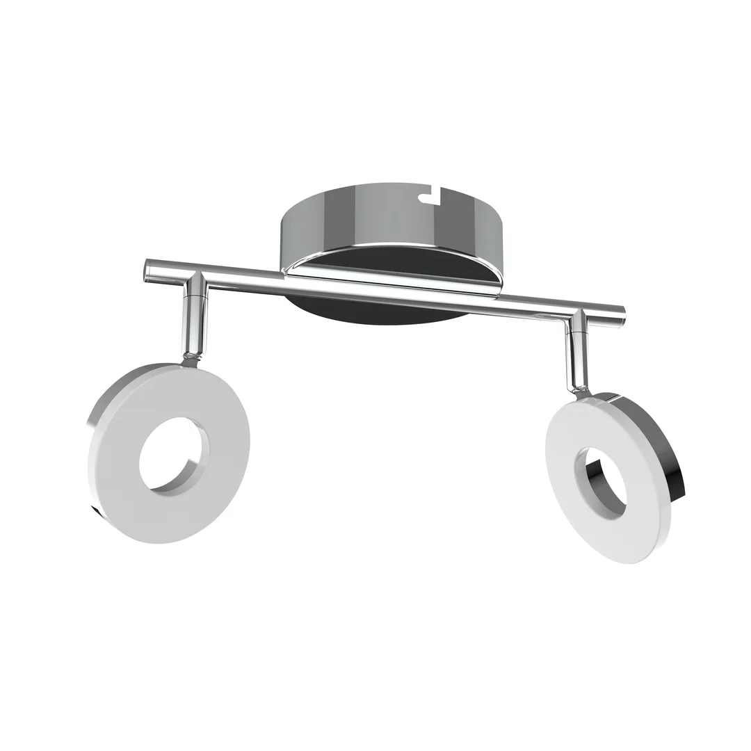 THEMA LAMPA SUFITOWA LISTWA 2X5W LED CHROM — zdjęcie 3