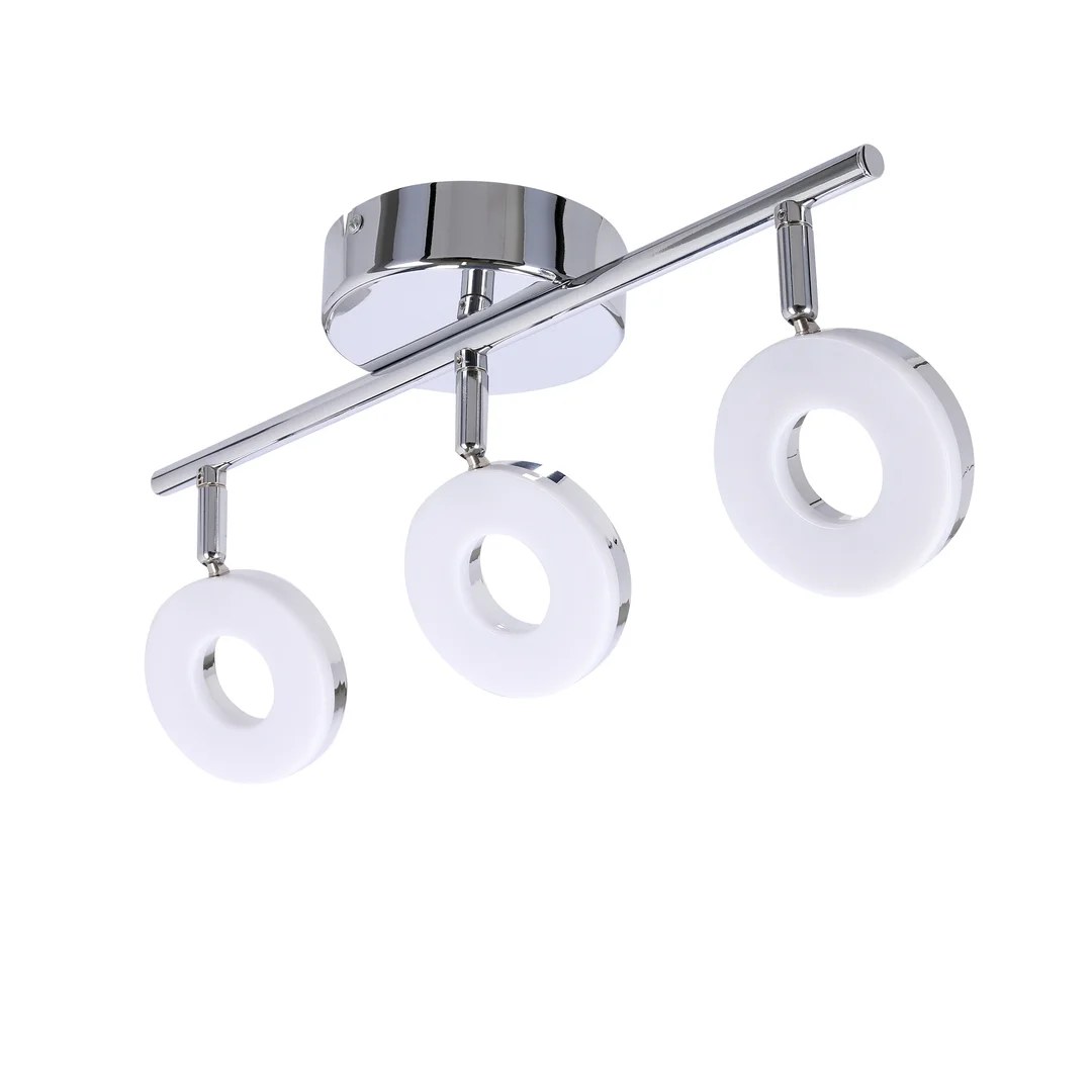 THEMA LAMPA SUFITOWA LISTWA 3X5W LED CHROM — zdjęcie 8