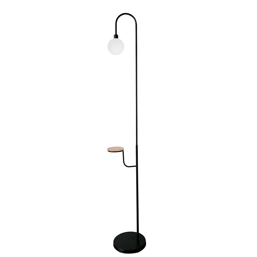VANITY LAMPA PODŁOGOWA CZARNY 1X40W G9 — zdjęcie 14