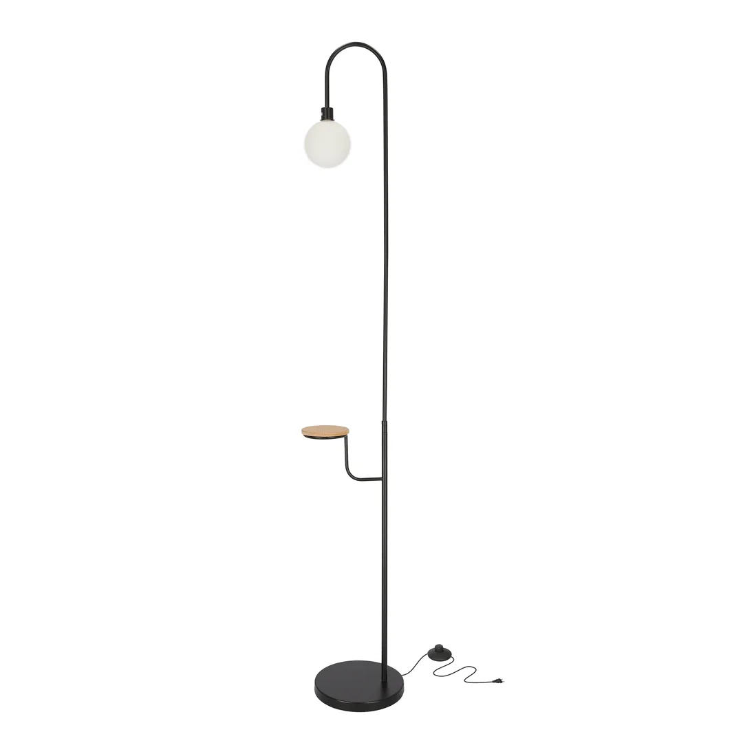 VANITY LAMPA PODŁOGOWA CZARNY 1X40W G9 — zdjęcie 4