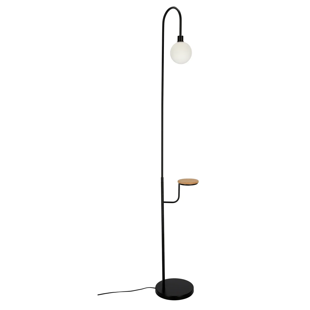 VANITY LAMPA PODŁOGOWA CZARNY 1X40W G9 — zdjęcie 6