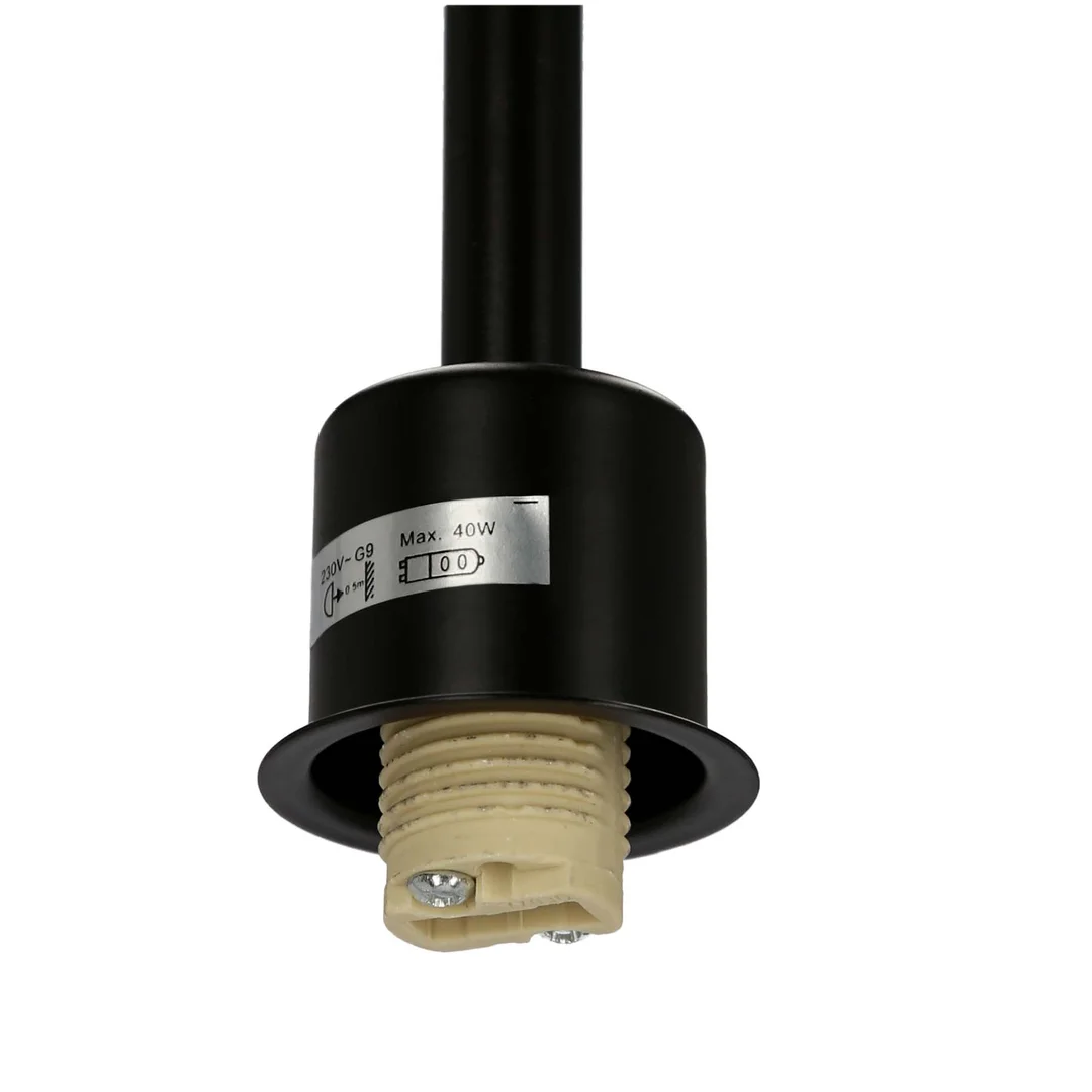 VANITY LAMPA PODŁOGOWA CZARNY 1X40W G9 — zdjęcie 10