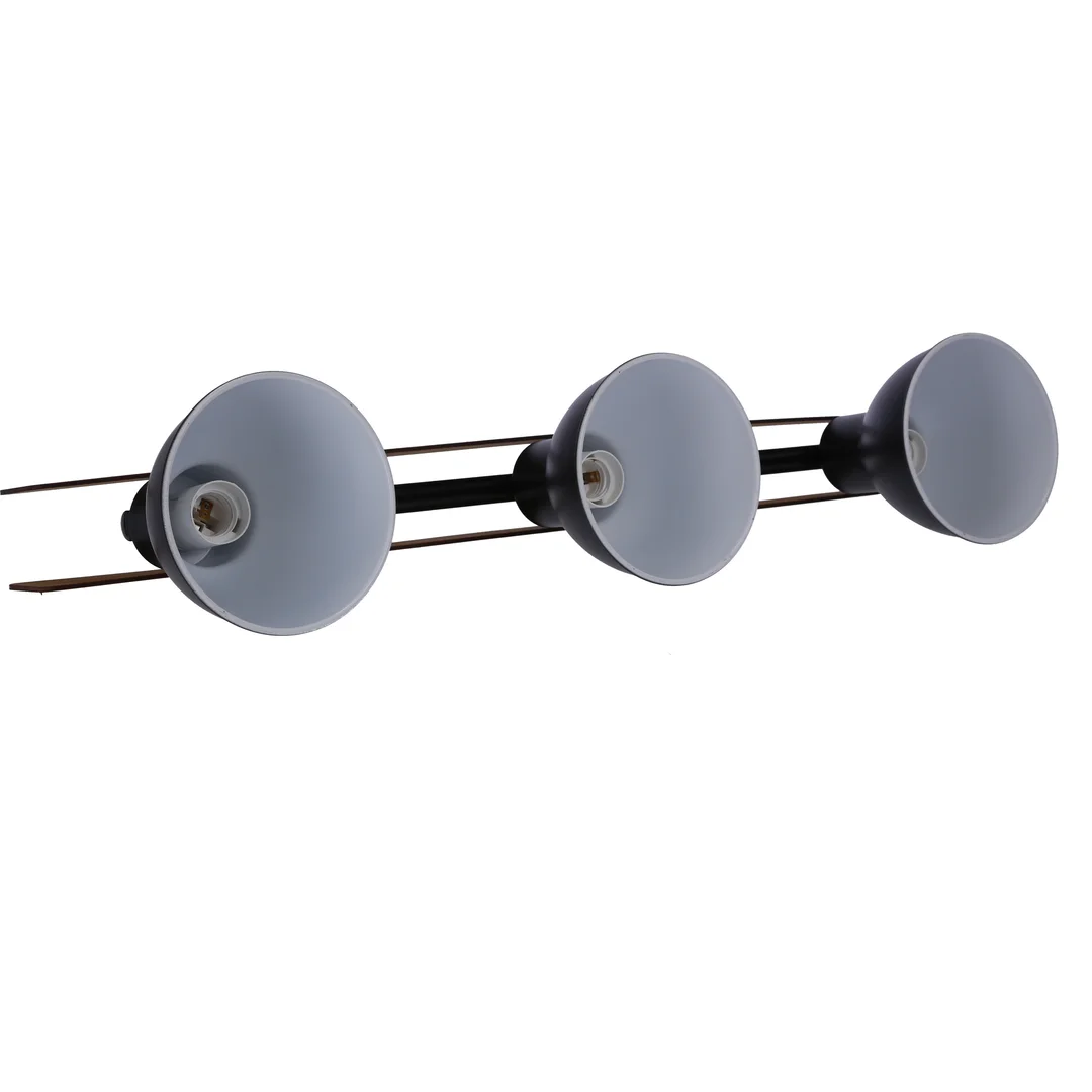 VARIO LAMPA WISZĄCA 3X60W E27 CZARNY — zdjęcie 10