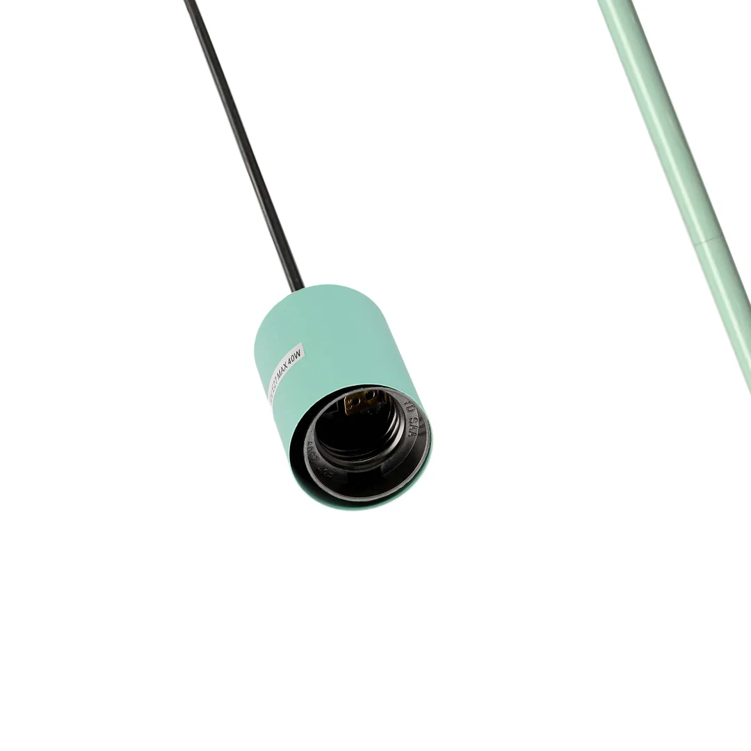 WALK LAMPA PODŁOGOWA CZARNY+ZIELONY 1X40W E27 — zdjęcie 15