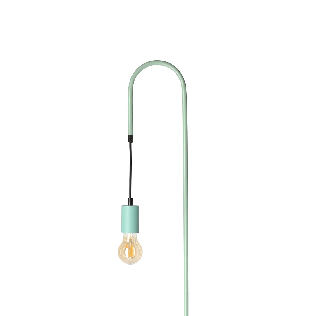 WALK LAMPA PODŁOGOWA CZARNY+ZIELONY 1X40W E27 — zdjęcie 17