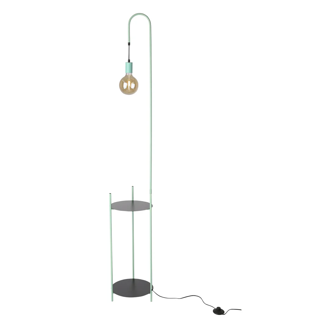WALK LAMPA PODŁOGOWA CZARNY+ZIELONY 1X40W E27 — zdjęcie 18