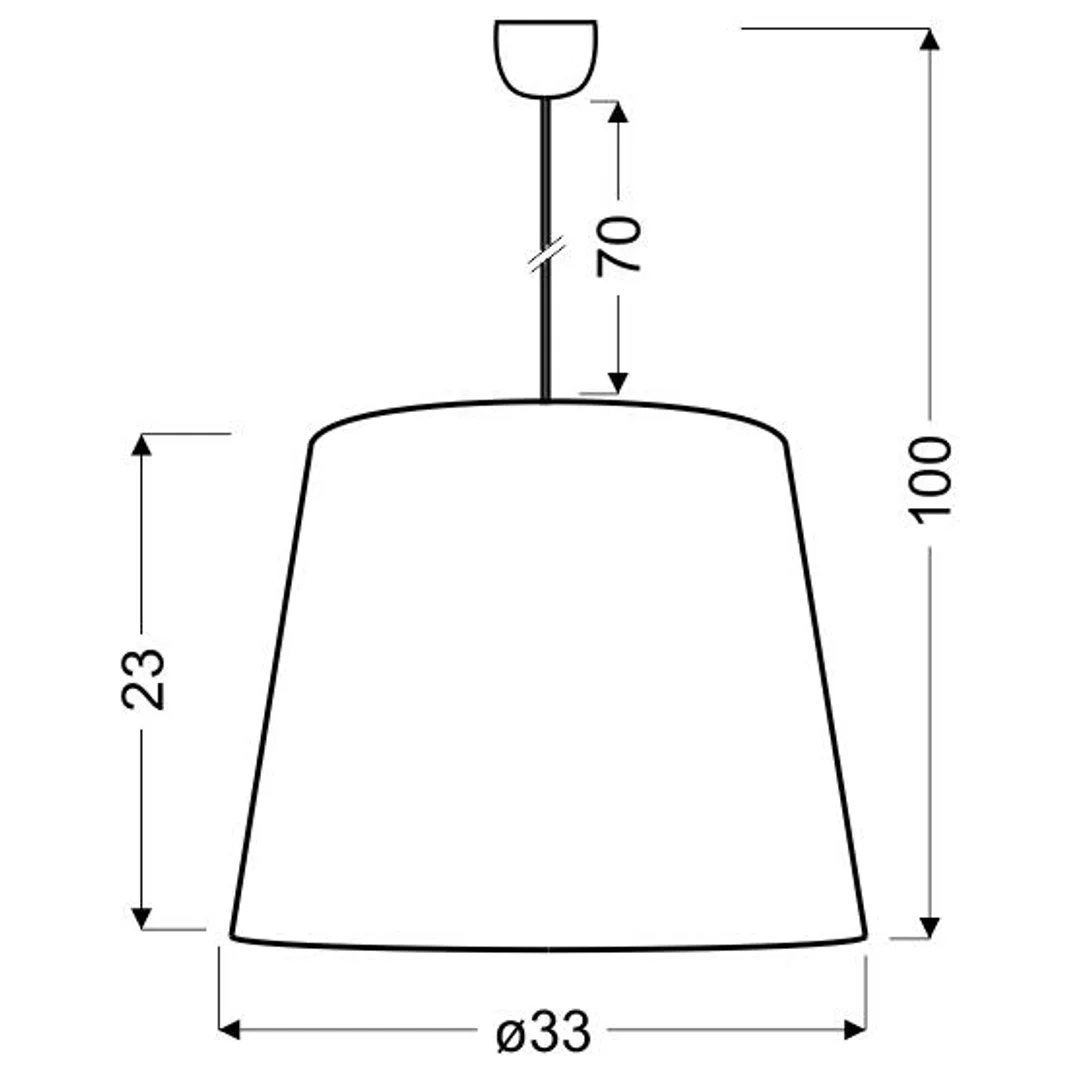 WINTER LAMPA WISZĄCA 30 1X60W E27 — zdjęcie 4
