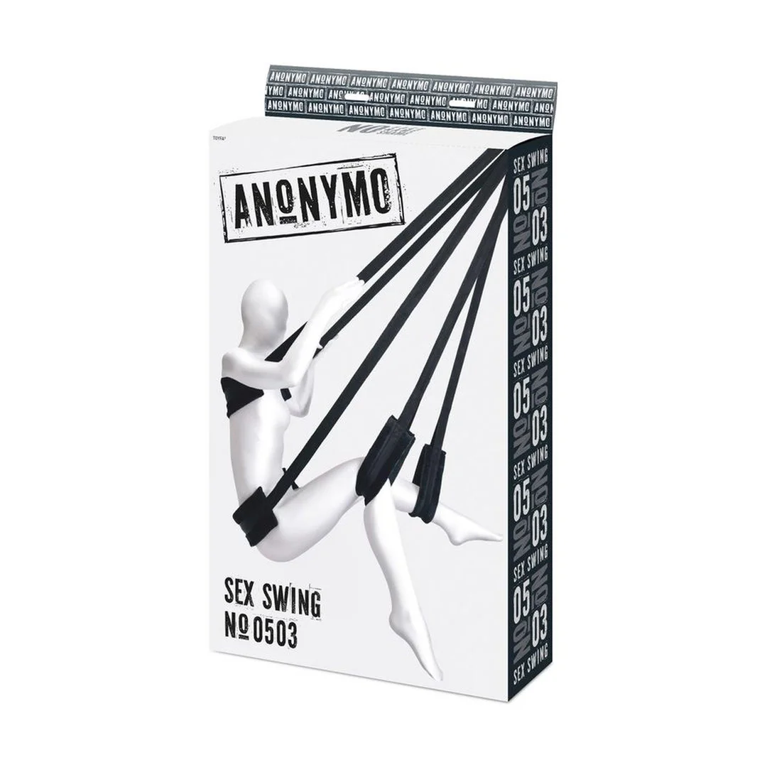 Anonymo Sex swing, Velour, black