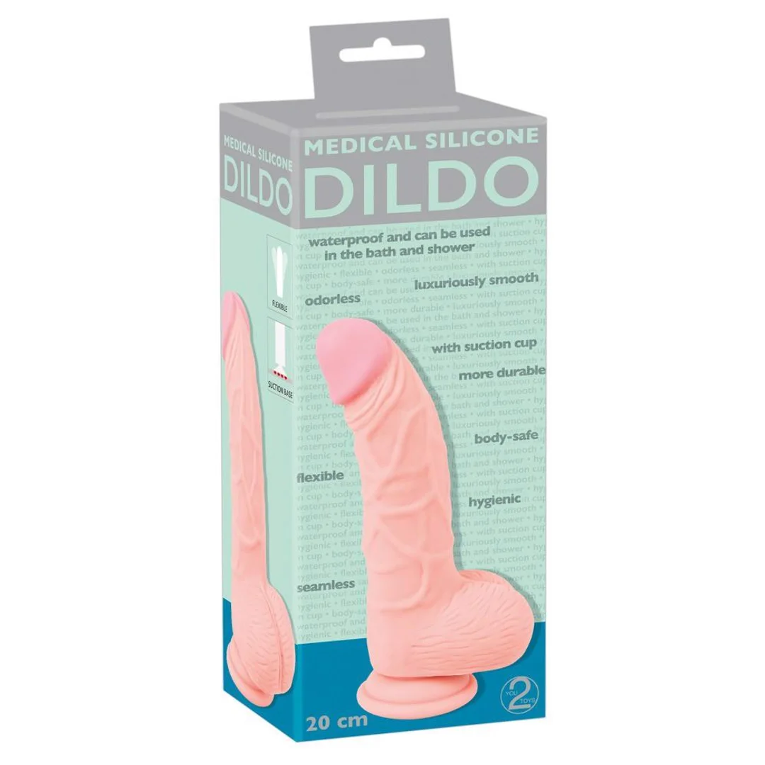 Medical Silicone Dildo 20 cm